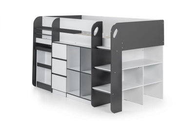 Saturn Midsleeper - Charcoal & White – Julian Bowen, view 6