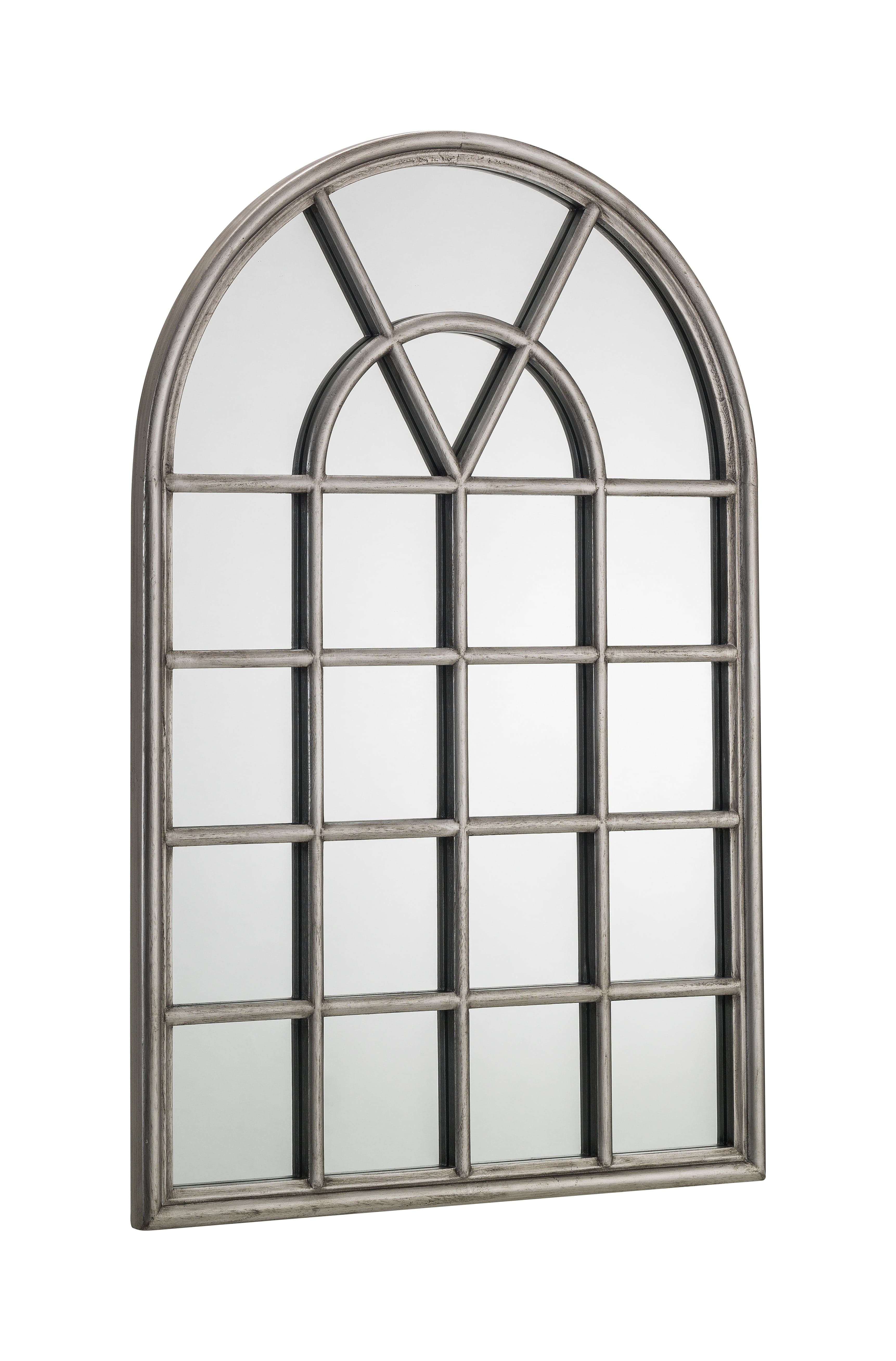Opus Pewter Window Mirror – Julian Bowen