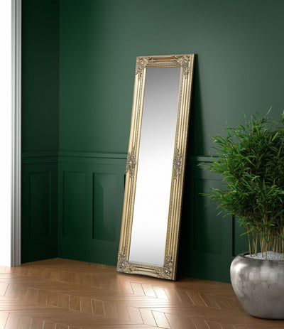 Palais Gold Dress Mirror – Julian Bowen, view 2