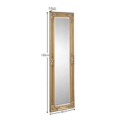 Palais Gold Dress Mirror – Julian Bowen, view 3