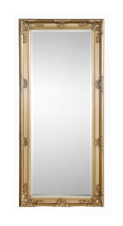 Palais Gold Lean-To Dress Mirror – Julian Bowen, view 2