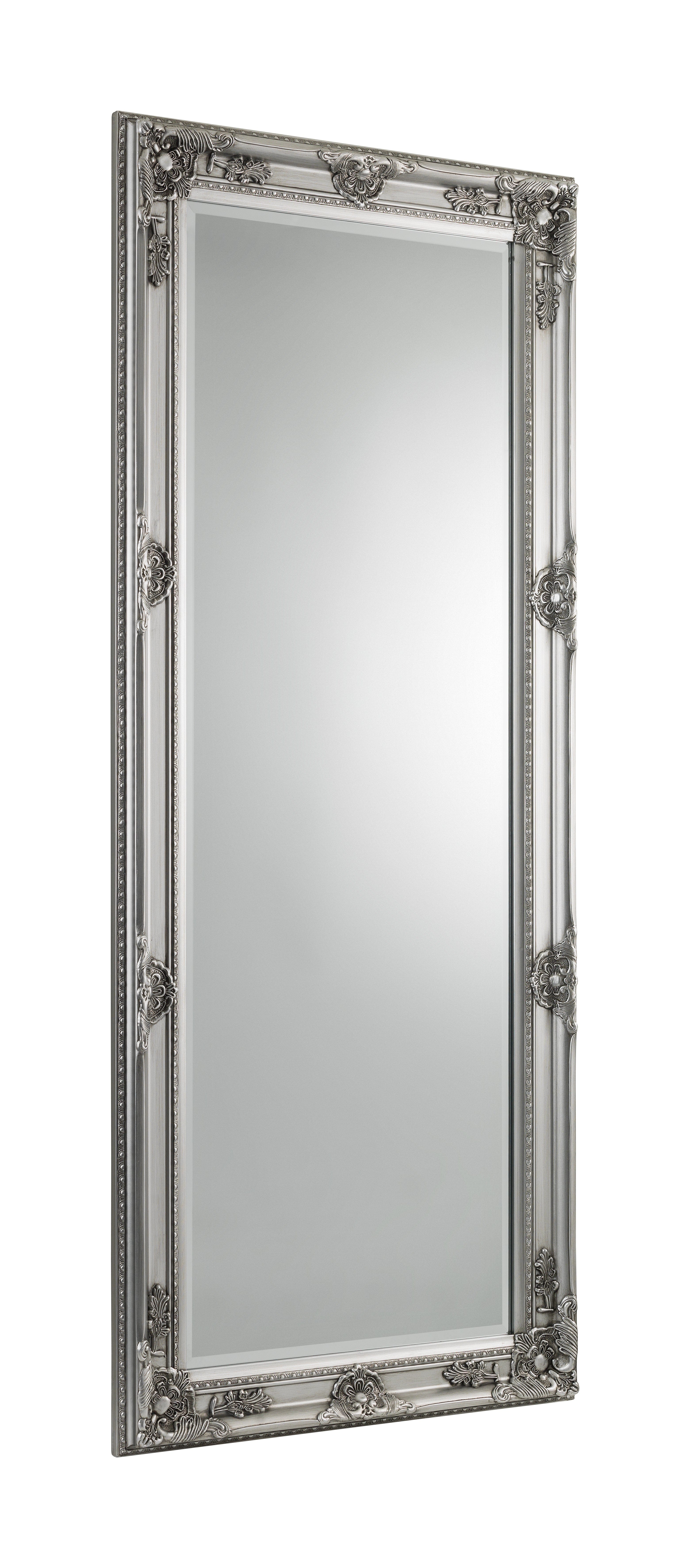 Palais Pewter Lean-To Dress Mirror – Julian Bowen