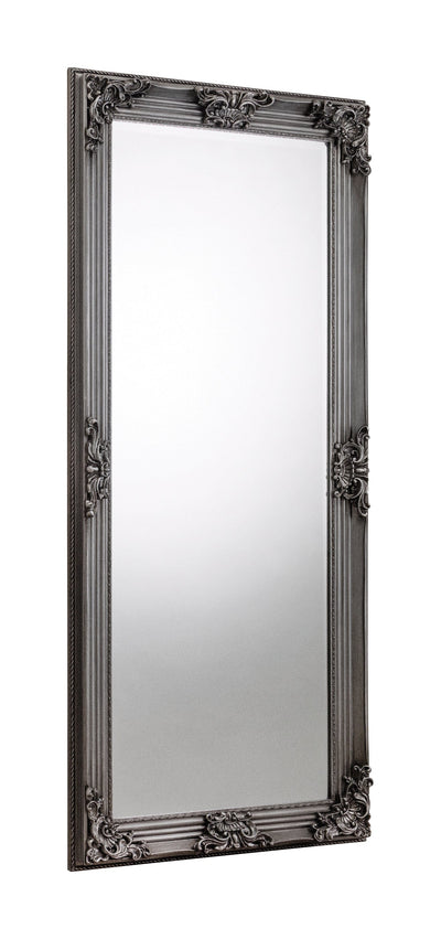 Rococo Pewter Lean-To Dress Mirror – Julian Bowen