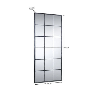 Somma Large Window Mirror – Julian Bowen, view 3