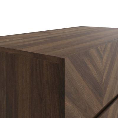 Catania Compact Sideboard – Royal Walnut