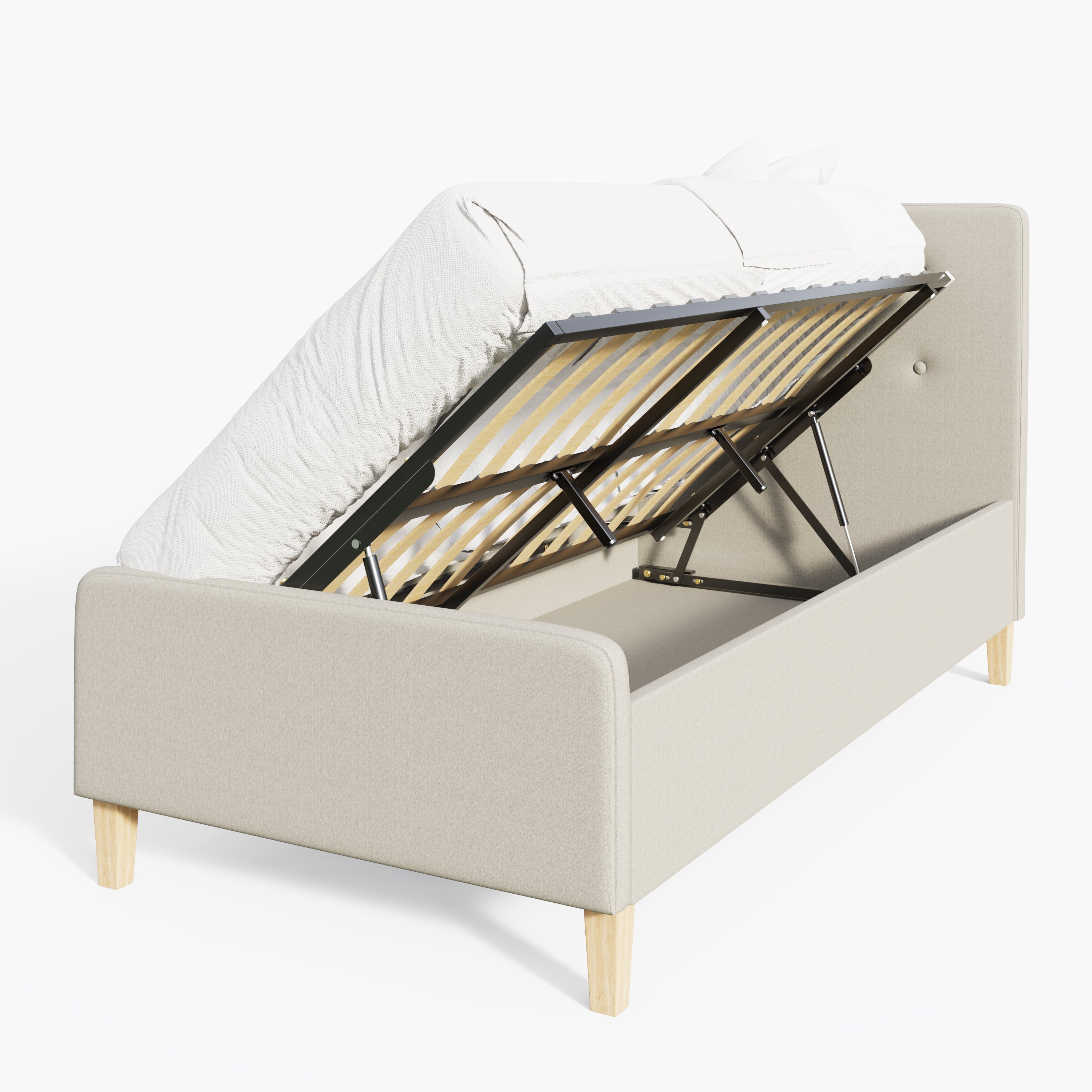 Ashbourne Ottoman Bed Natural – GFW, view 11