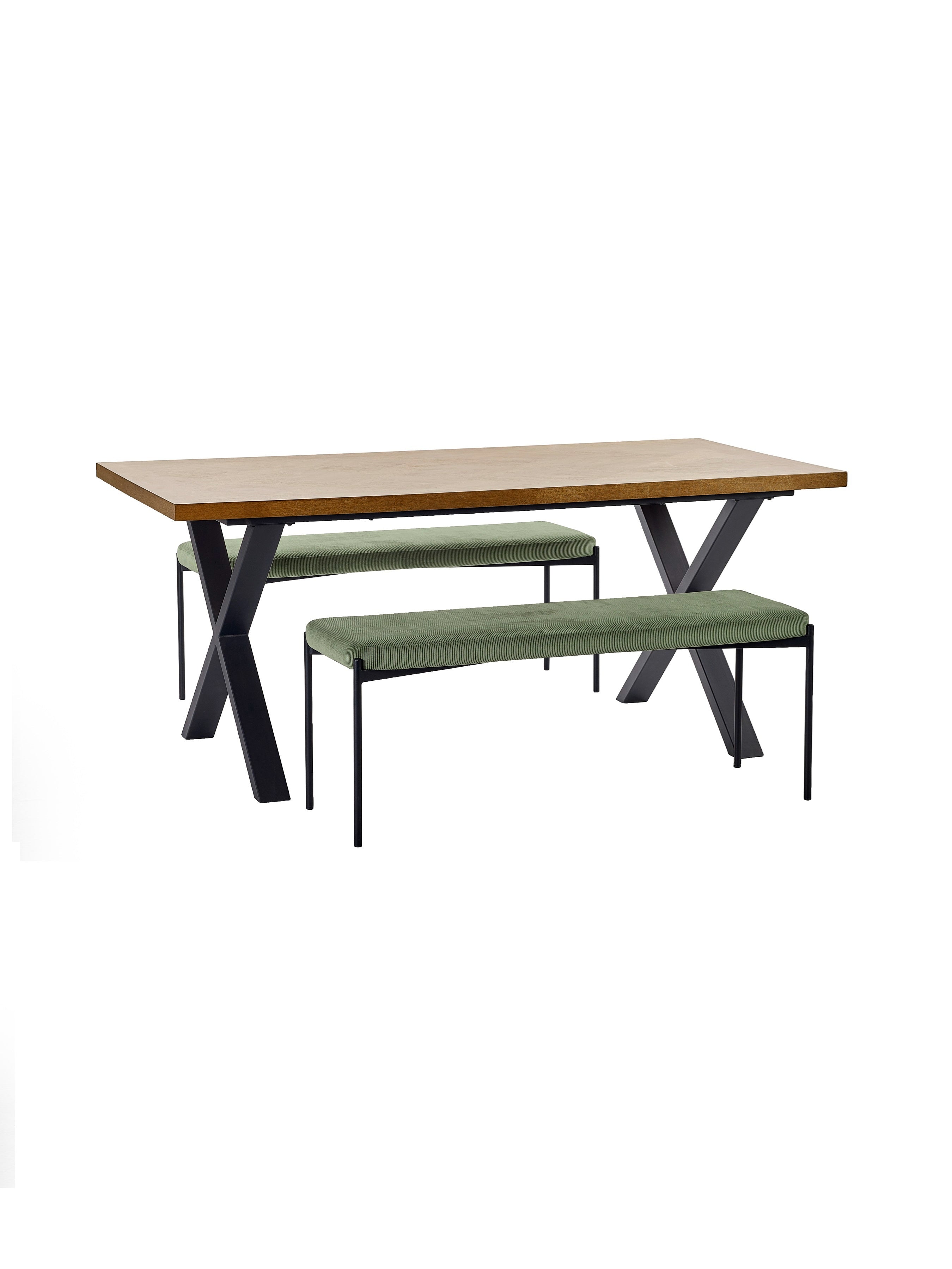 Leonie Bench - Green – Julian Bowen, view 9
