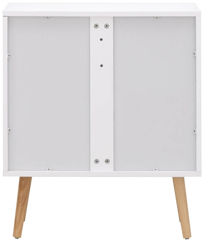 Nyborg 2+2 Drawer Chest – White