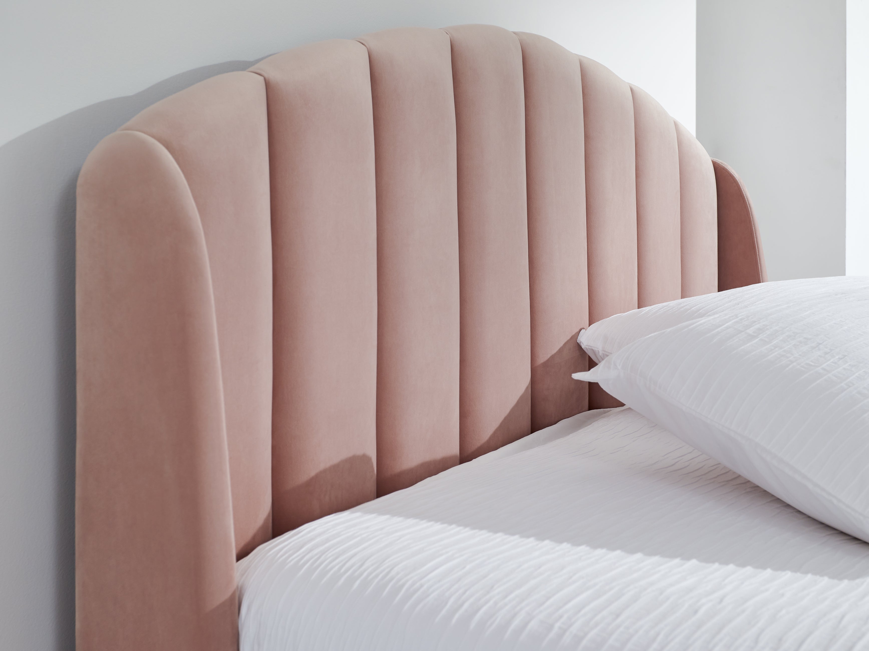 Pettine End Lift Ottoman Bed - Pink & Gold – GFW, view 9