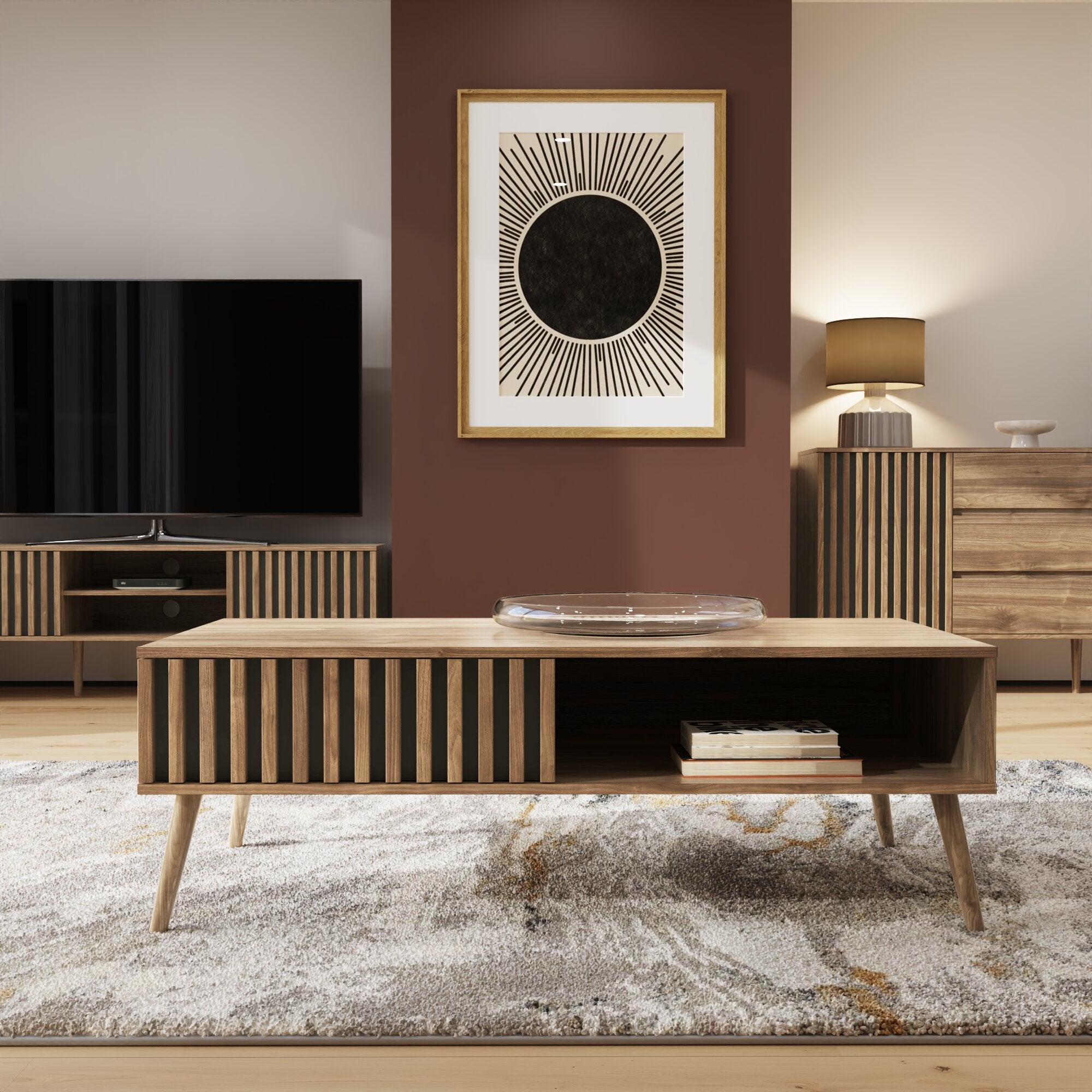 Rowan Coffee Table Oak – GFW, view 3