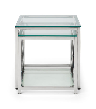 Julian Bowen Nest Of Tables Miami Nest Of Tables - Silver Bed Kings