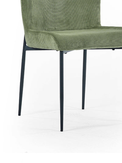 Leonie Dining Chairs - Green (Set of 2) – Julian Bowen, view 7