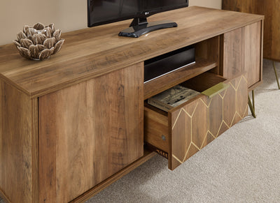 Orleans 1 Drawer TV Stand Mango – GFW, view 9