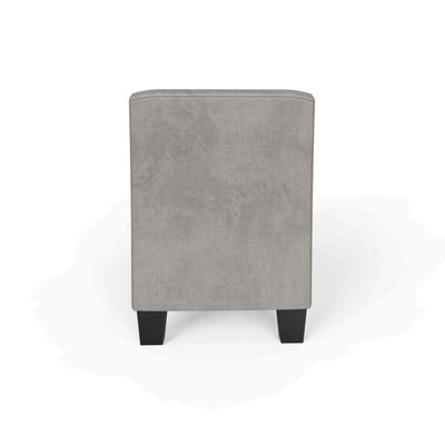 Verona Diamante Window Seat Silver Chenille – GFW, view 8
