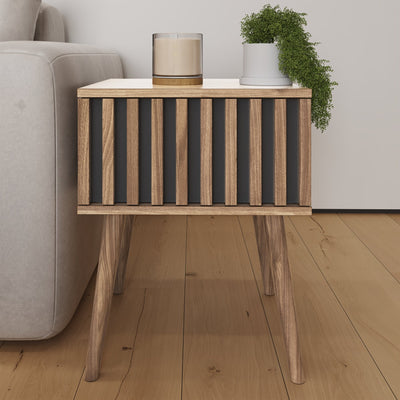 Rowan Lamp Table Oak – GFW, view 2
