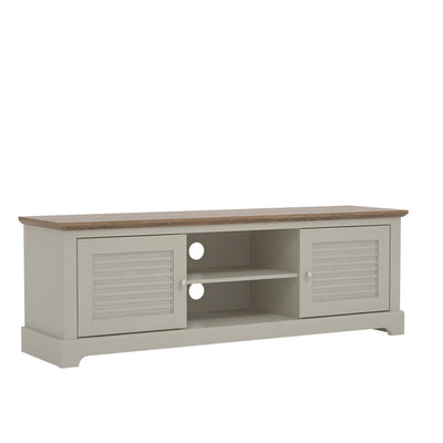 Salcombe TV Unit Light Grey – GFW, view 4