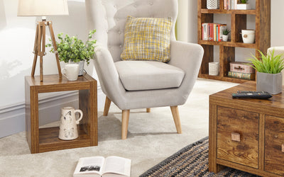 Jakarta Cube Table Cube Mango – GFW, view 2