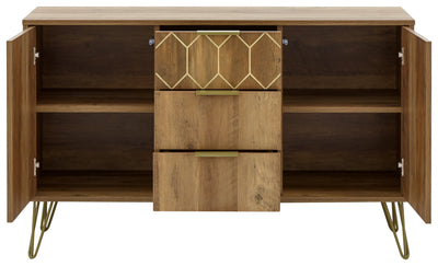 Orleans 2 Door 3 Drawer Cabinet Mango – GFW, view 8