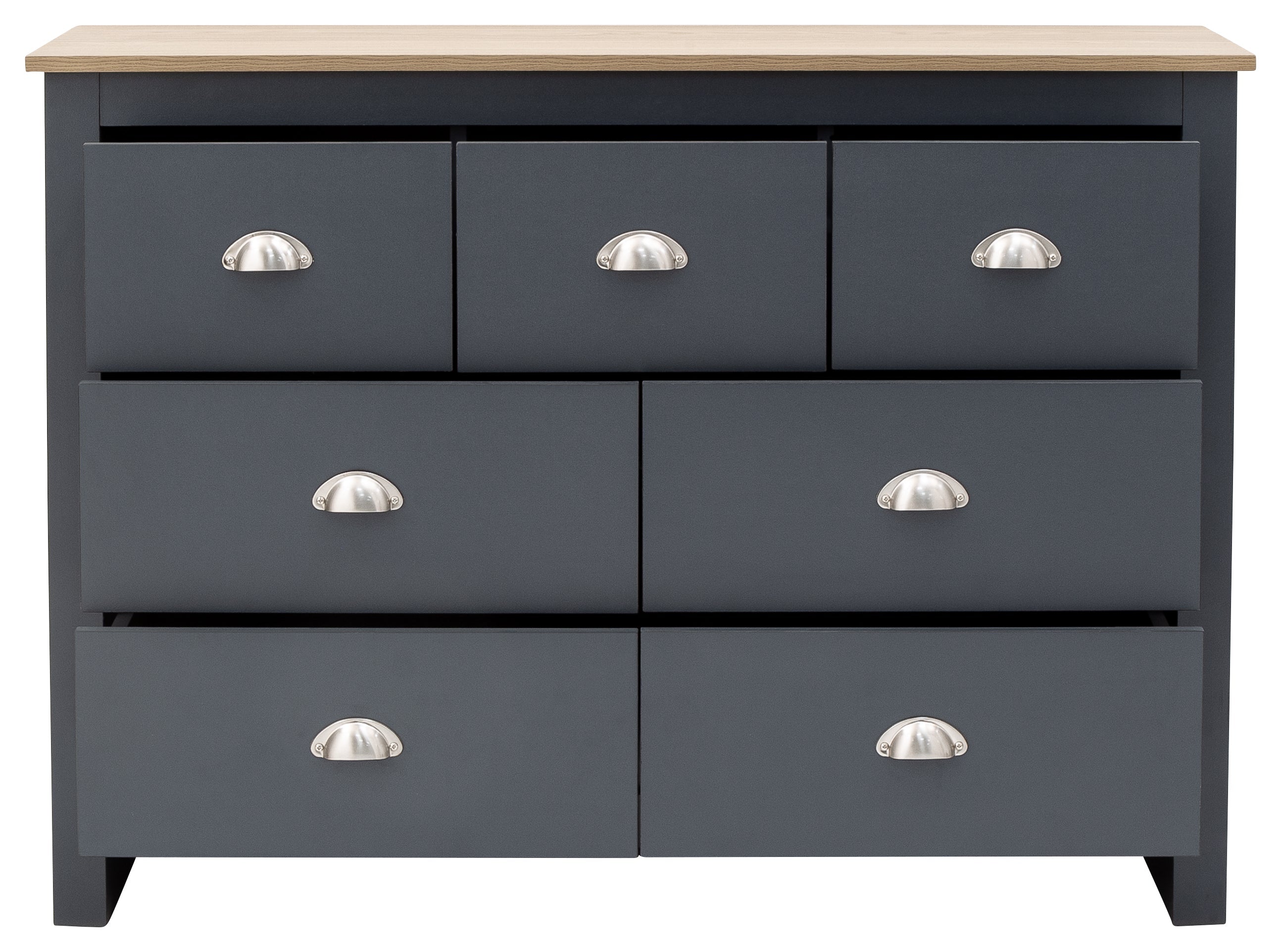 Lancaster Merchants Chest Slate Blue – GFW, view 10