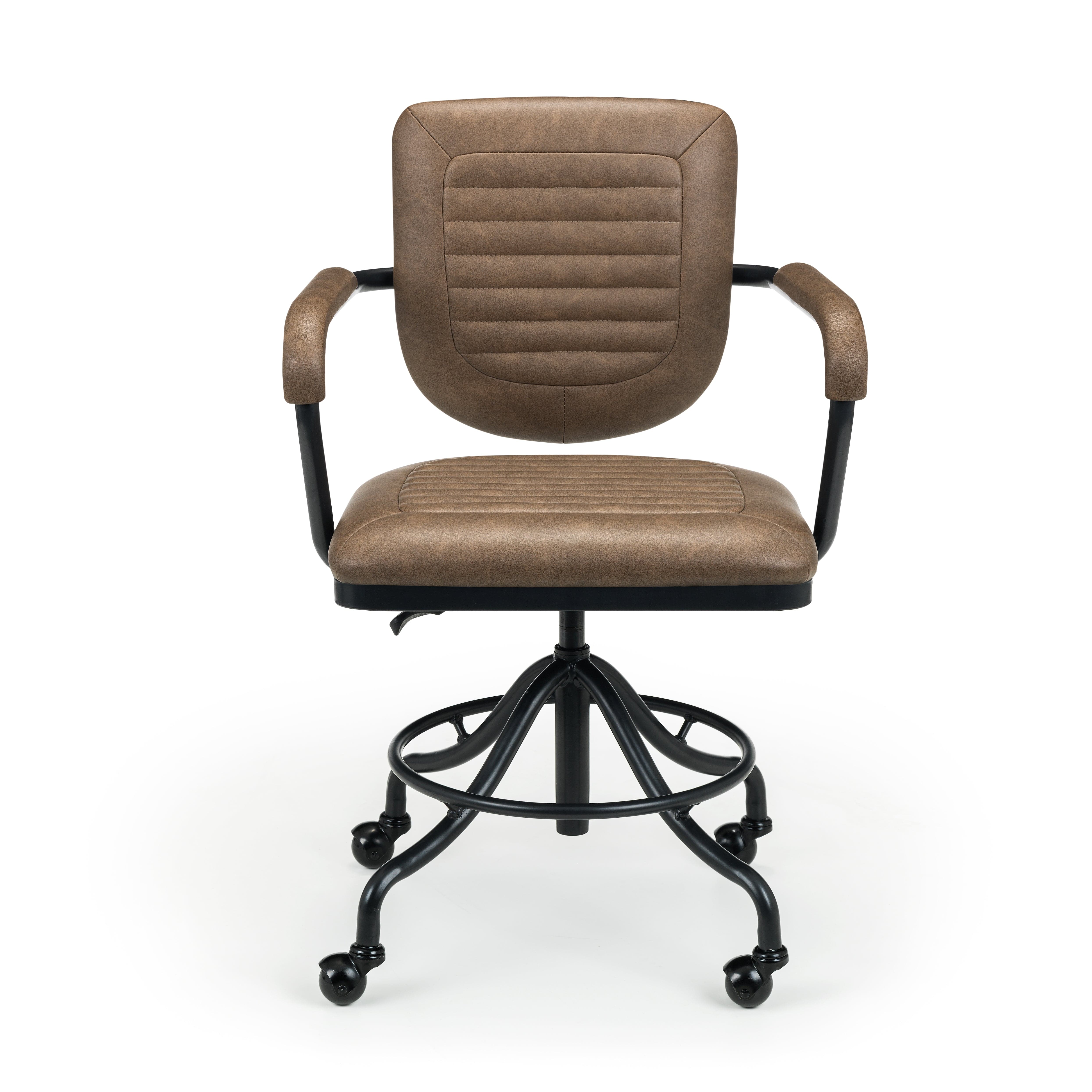 Gehry Upholstered Office Chair – Julian Bowen, view 2