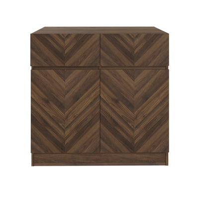 Catania Compact Sideboard – Royal Walnut
