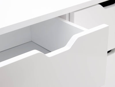 Nyborg 2+2 Drawer Chest – White