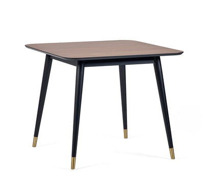 Findlay Square Table and 4 Blue Delaunay Chairs