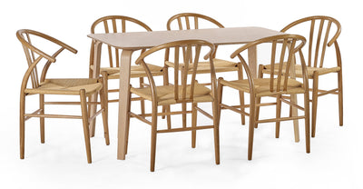 Symi Natural Oak Dining Chairs (Set of 2) – Julian Bowen, view 10