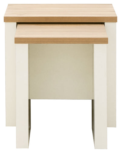 Lancaster Nesting Tables Cream – GFW, view 9