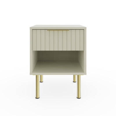 Nervata Lamp Table Ivory – GFW, view 6