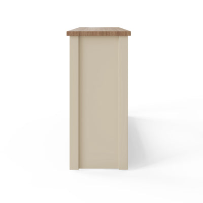 Lancaster Console Hall Table – Cream & Oak