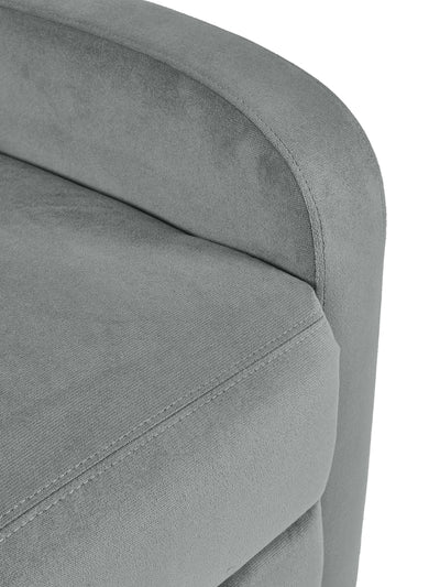 Vivo Grey Chenille Reclining Arm Chair – Julian Bowen, view 14