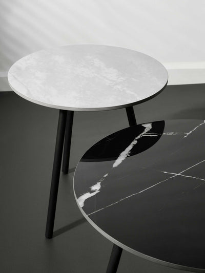 Casper Set of Side Tables Grey and Black – Julian Bowen, view 5