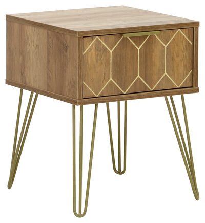Orleans Lamp Table Mango – GFW, view 9