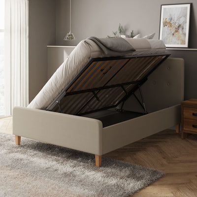 Ashbourne Ottoman Bed Natural – GFW, view 17