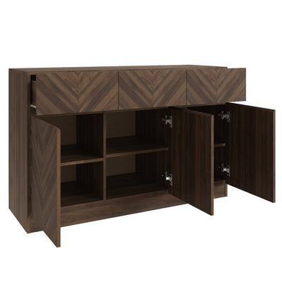 Catania Large Sideboard Royal Walnut – GFW, view 5
