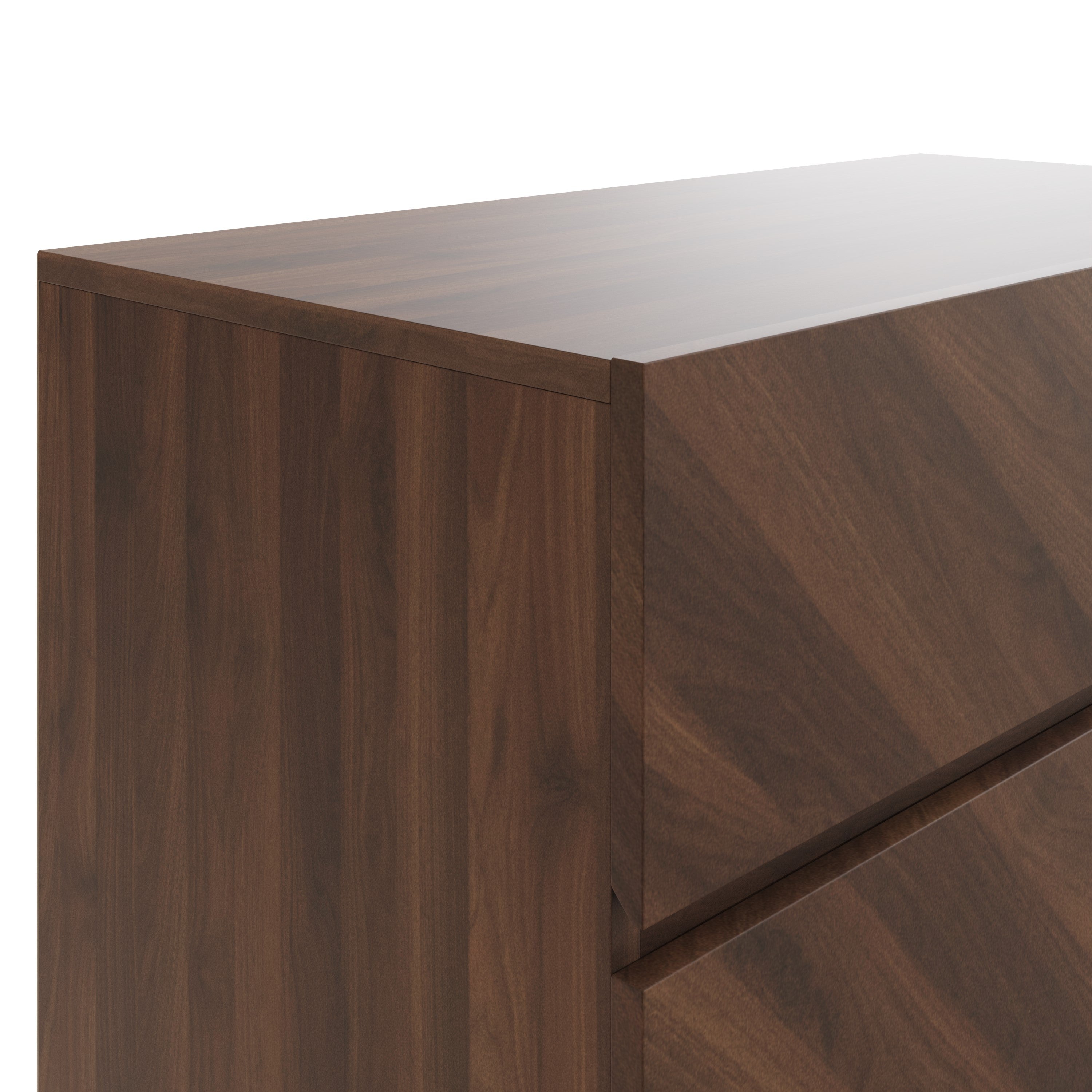 Catania 4 Drawer Chest Royal Walnut – GFW, view 7