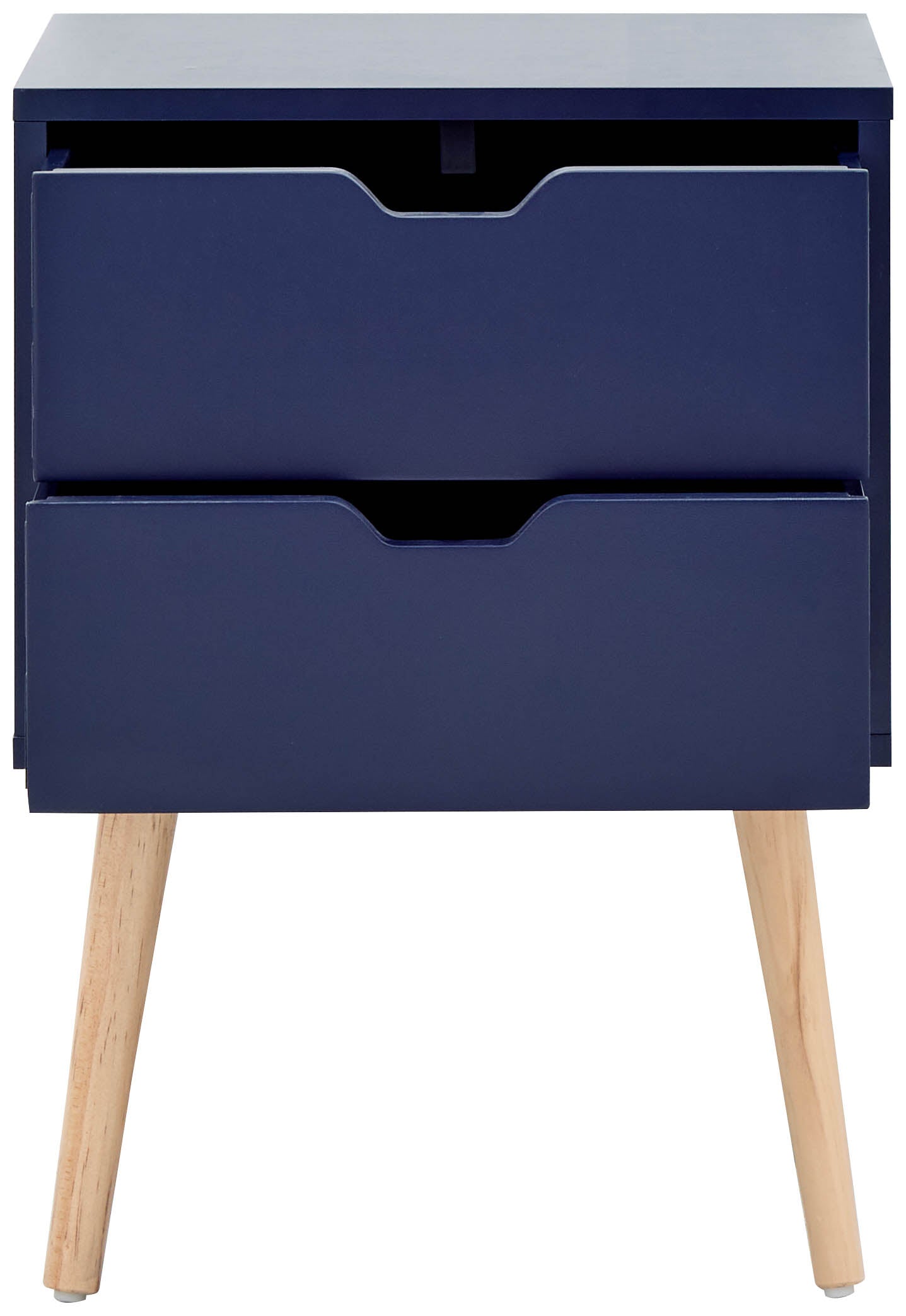 Nyborg Single 2 Drawer Bedside Nightshadow – Nightshadow