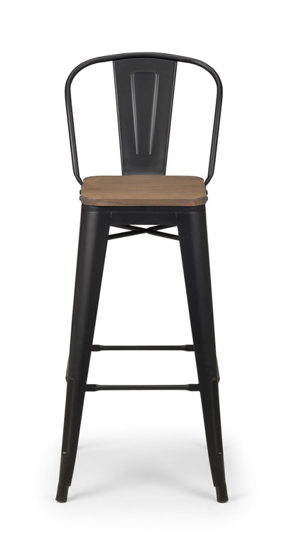 Grafton Metal Bar Stools (Set Of 2) – Julian Bowen, view 3