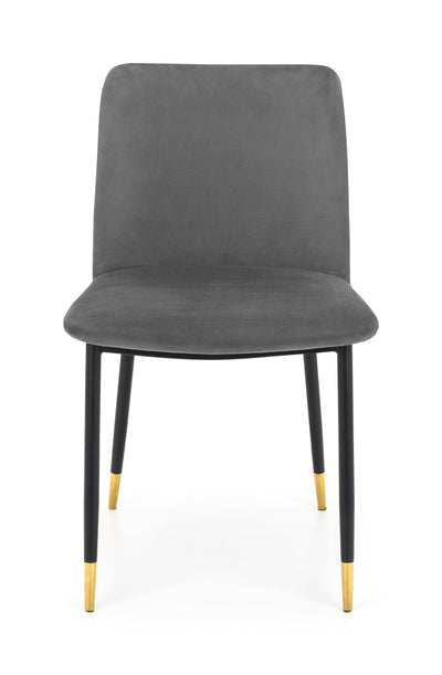 Delaunay Dining Chairs - Grey (Set Of 2) – Julian Bowen, view 4