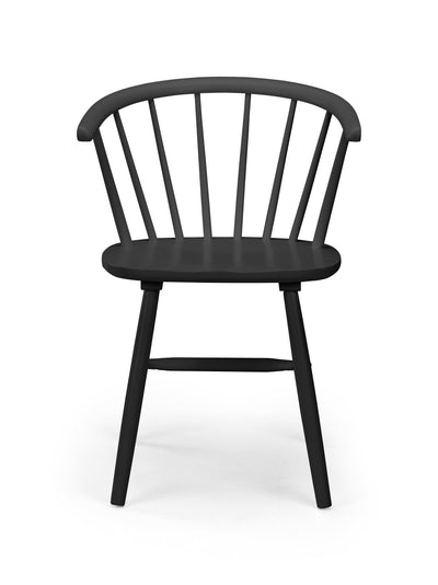Modena Dining Chairs - Black (Set Of 2) – Julian Bowen, view 4