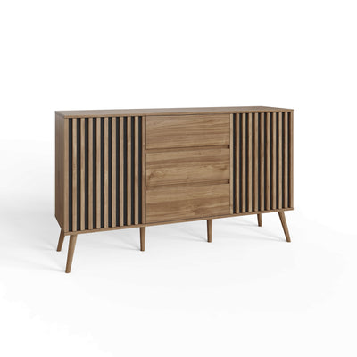 Rowan Large Sideboard Oak – GFW