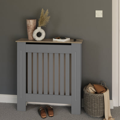 Longslow Radiator Cover Small Grey – GFW, view 2