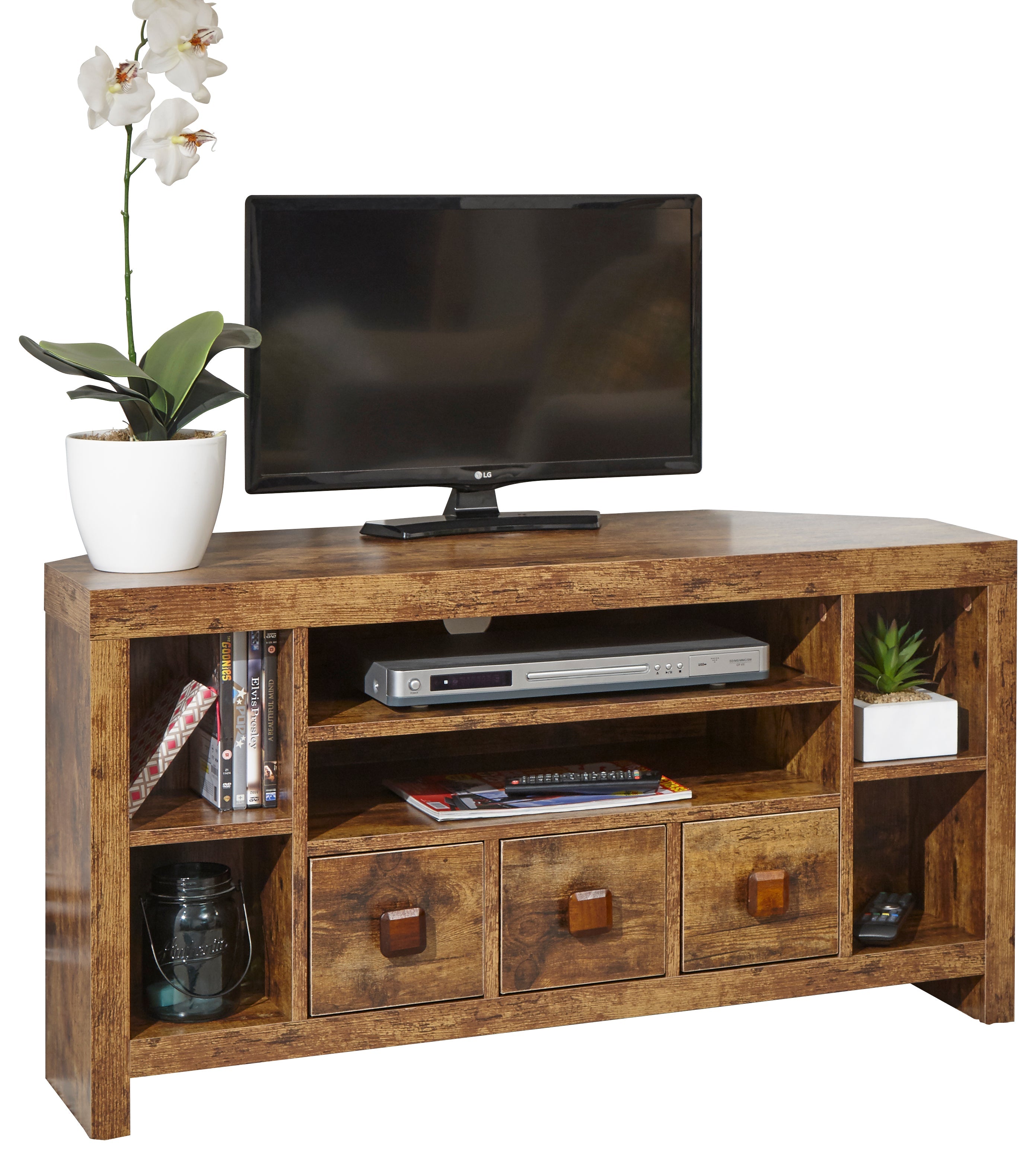 Jakarta Corner TV Unit Mango – GFW, view 9