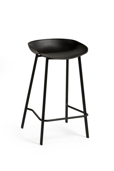 Renzo Bar Stool Black (Set of 2) – Julian Bowen, view 3