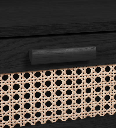 Sydney 6 Drawer Wide Chest - Black Ash – Julian Bowen, view 10