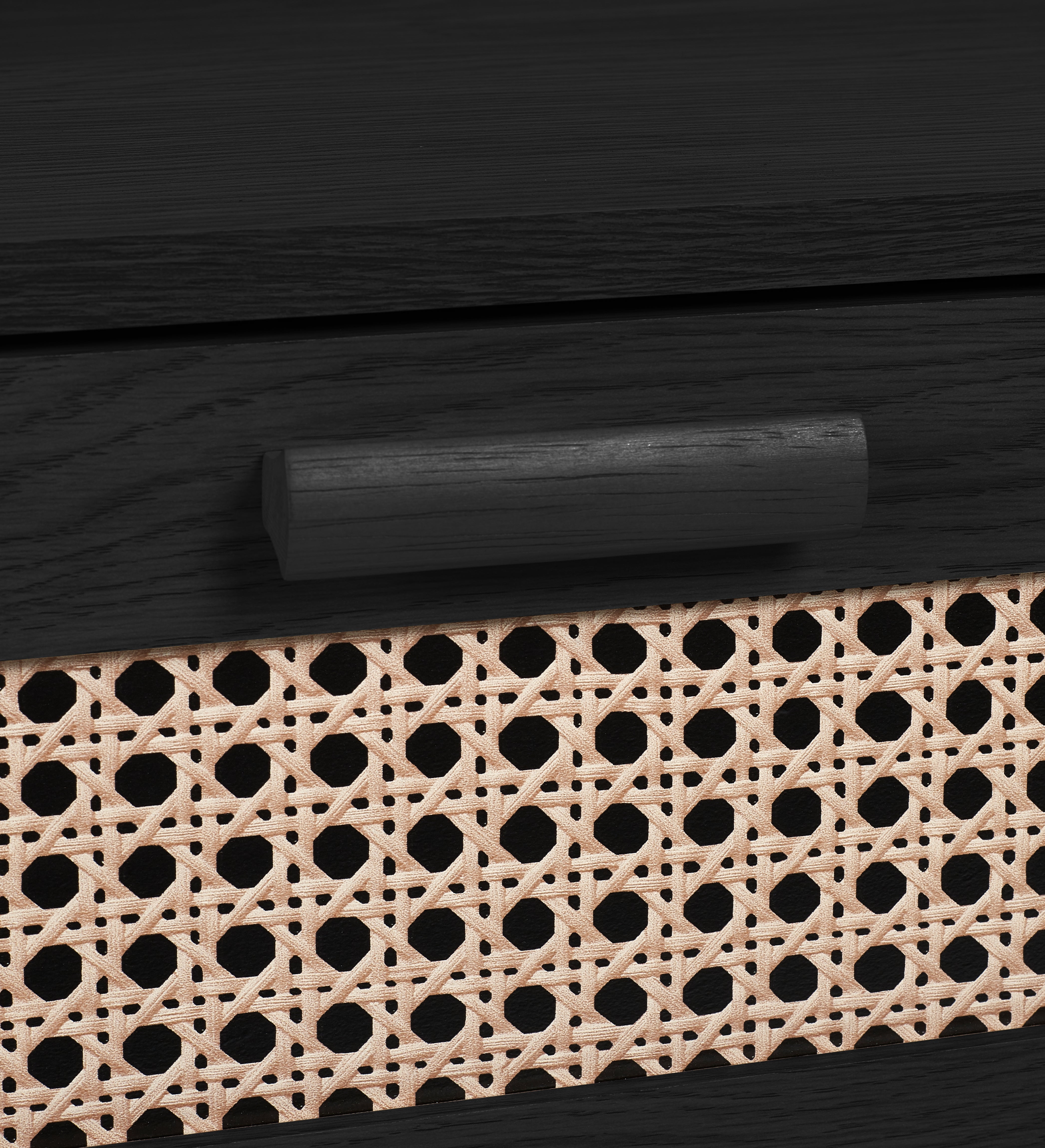 Sydney 6 Drawer Wide Chest - Black Ash – Julian Bowen, view 10