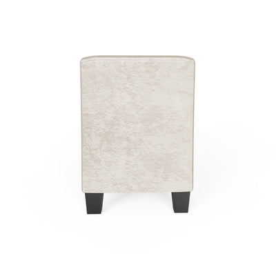 Verona Window Seat Oyster Crushed Velvet – GFW, view 8