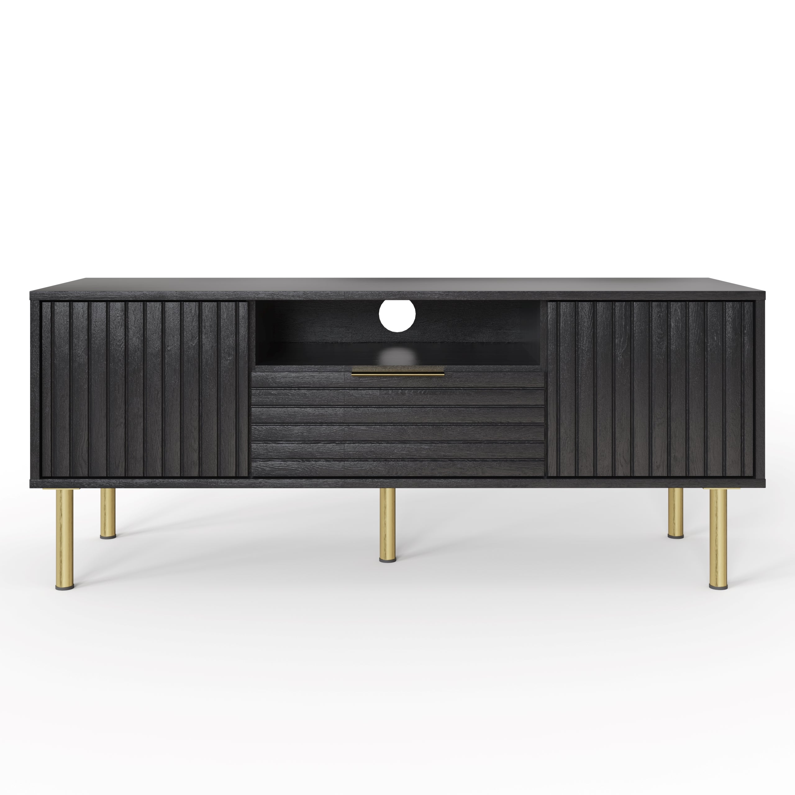 Nervata TV Unit Black – GFW