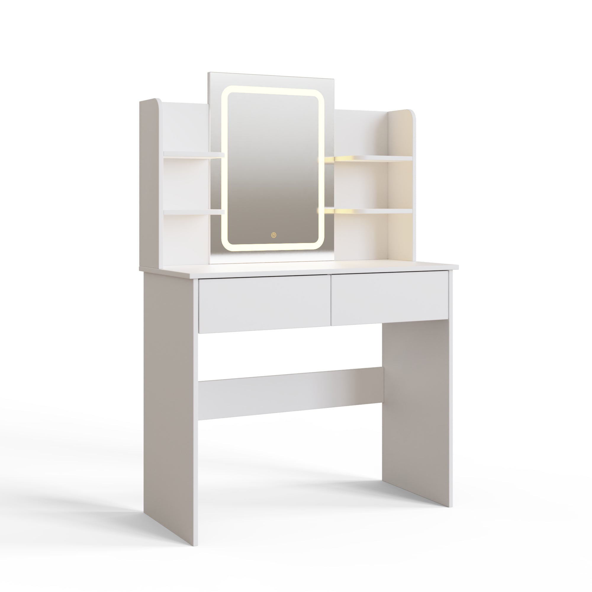 Sadie LED Dressing Table – White